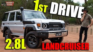 2024 Landcruiser 70 series 1st drive review [upl. by Sylram]