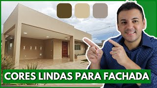 3 COMBINAÇÕES DE CORES PERFEITAS PARA PINTAR A FACHADA DA SUA CASA E FAZER SUCESSO EM 2024 [upl. by Helbona]