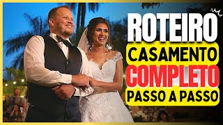 ENTRADAS DO CASAMENTO EVANGÉLICO Passo a passo do Roteiro de Cerimônia de Casamento Cristão Simples [upl. by Laina]