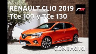 Renault Clio 2019  Contacto  revistadelmotores [upl. by Laius]