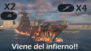 LE HACIAN FALTA LOS LANZAGRANADAS PROJECT 2145 Y ESTRATEGIA DE BAIT CON 4 GRANIT Modern Warships [upl. by Malca108]