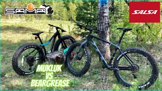 Salsa Mukluk VS Salsa Beargrease Fat Bike Comparison [upl. by Englebert]