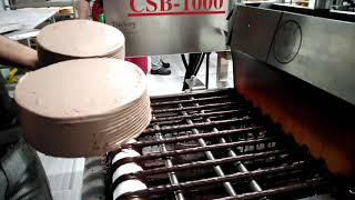 ON MART  Pasta Soslama amp Kaplama Makinesi  Chocolate and Cream Puring Machine for Cake [upl. by Nemaj]