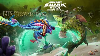 Hungry Shark World New Gameplay with HD Graphics  ShahbazKhanpk3qs [upl. by Avilo]