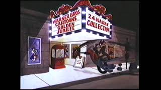 Opening to Warner Bros Cartoons Golden Jubilee 24 Karat Collection A Salute to Friz Freleng 1985 VHS [upl. by Arvid]