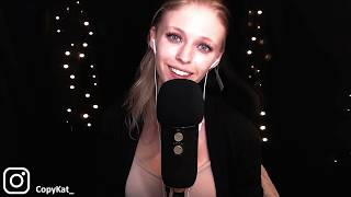 ASMR  Tingling trigger words  Sleep Study Meditation Tingles  Blue Yeti [upl. by Clarita719]