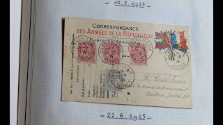 Briefmarkensammlung von ElsaßLothringen Postgeschichte und Geschichte einer Region [upl. by Ayerim]