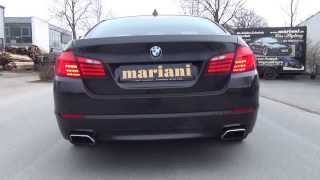 Sound BMW 550i Sportauspuff Sound by mariani [upl. by Nawud821]