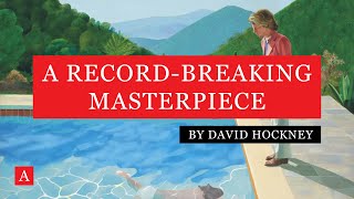 David Hockneys portrait of an artist The story behind a recordbreaking masterpiece  Art insights [upl. by Norb]