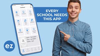 Best School Management Software and Mobile App  EZNEXT [upl. by Anifares]