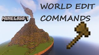 World Edit Commands That You NEED To Know [upl. by Tnerb525]