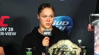 UFC 184 Postfight Press Conference Highlights [upl. by Gracia]