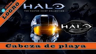 Halo CE Anniversary Logro Cabeza de playa Beachhead Master Chief Collection [upl. by Froemming211]