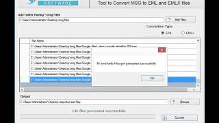 msg to eml converter to convert multiple msg files to eml format [upl. by Sharp]