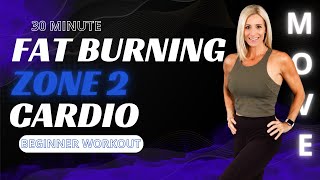 30 Minute BEGINNER Fat Burning Workout  Zone 2 Cardio Workout [upl. by Coombs]