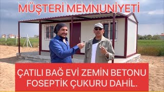 KONTEYNER EV KURULUM VE MONTAJ HAYIRLI OLSUN [upl. by Atinrahs]