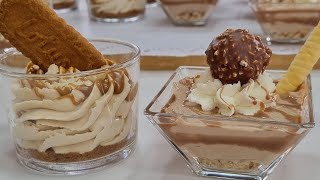 2 POSTRES PARA NAVIDAD LISTOS EN 10 MINUTOS ¡SORPRENDENTES🤩  DULCES DE NAVIDAD  NAVIDAD [upl. by Gnem]