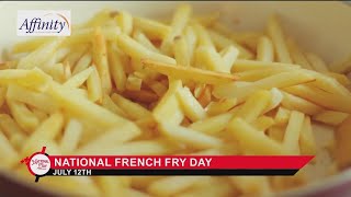 NATIONAL DAY CALENDAR National French Fry Day [upl. by Nathanil]