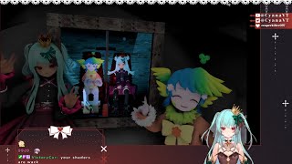 Special VRChat event Spookality Exploring horror with cloclover [upl. by Retsehc]