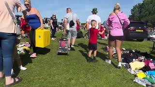 Rhyl Car Boot Aug 2024 Sainburys site [upl. by Eba]