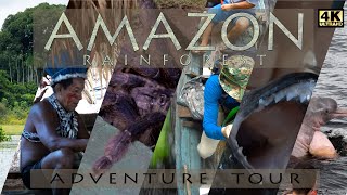 Amazon Rainforest Jungle Adventure Tour 4K [upl. by Einaled888]