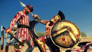 Leonidas of Sparta vs 40 Persians Rome 2 Total War [upl. by Bowers]