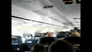 Inside The Airplane Of The Allegiant Airlines only on our honey moon summer of 2012 [upl. by Ashling]