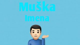 Muška imena [upl. by Ahtis]