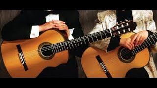 Wolfgang Amadeus Mozart  Sonata per pianoforte n 1 K 279 Date 1774 For Two Classical Guitars [upl. by Elay689]