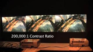 Epson MovieMate 85HD Home Cinema 8350 and Home Cinema 8700 UB Compared [upl. by Charleen]