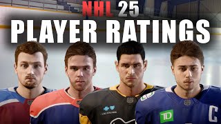 2BC Reacts to NHL 25 Player Ratings  Early Access [upl. by Enimzaj]