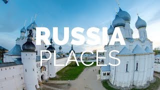 10 Best Places to Visit in Russia  Travel Video [upl. by Comyns]