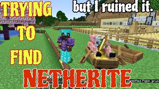 TRYING TO BECOME PAWERFUL BUT FAILED MINECRAFT EP11 [upl. by Ainatnas]