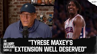 Jamie Lynch explains why Tyrese Maxey got a huge extension and why he had to wait a year to do so [upl. by Uella606]