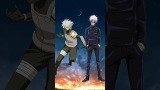 Kakashi vs Gojo kakashi gojo naruto jujutsukaisen [upl. by Geordie511]