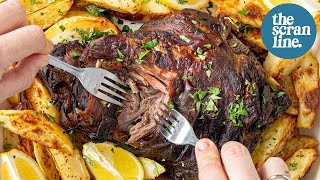 The ONLY Greek Slow Roasted Lamb Recipe Youll Need  TSL Everyday [upl. by Noremac796]