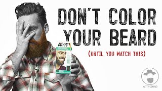 DONT COLOUR YOUR BEARD  until you watch this [upl. by Filia]