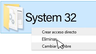 Elimine System32 en mi PC para destruirla [upl. by Rogerg]