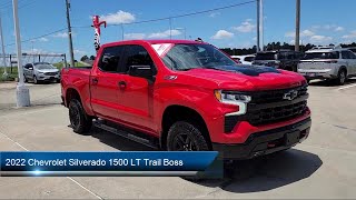 2022 Chevrolet Silverado 1500 LT Trail Boss Crew Cab Shreveport Mt Pleasant Longview Tyler Hot [upl. by Danaher]