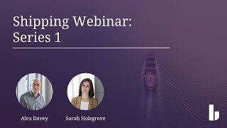 Shipping webinar  time charters and bills of lading [upl. by Rip]