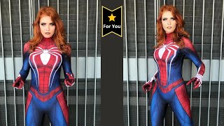 Be the Amazing Spider Woman This Halloween PS4 Inspired Bodysuit Cosplay Costume for Women amp Girls [upl. by Tuck]