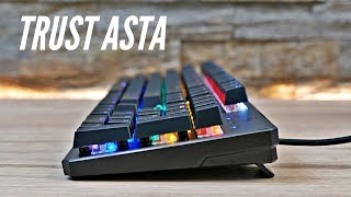 TRUST GXT865 ASTA  Mehanička gejmerska tastatura sa crvenim switchevima  UNBOXING  4K [upl. by Josias]