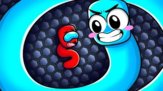 Convirtiéndome en Una SERPIENTE GIGANTE en Roblox SLITHERIO [upl. by Porett]