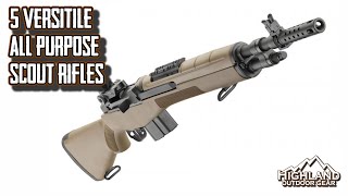 5 of the Best Scout Rifles Available Today [upl. by Yllut]