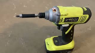 Ryobi PCL265 18V ONE Cordless Impact Wrench Review Why I love this Ryobi Impact Driver [upl. by Goddart]