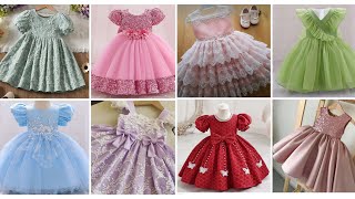 Latest and Very Beautiful Baby girls frocks Design 2025 baby girl short frock designs kids frocks [upl. by Catlin150]