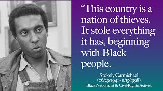 Stokely Carmichael Quotes The Power of Conscience and Activism [upl. by Owen]