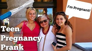 TEEN PREGNANCY PRANK  Best Pranks On Moms [upl. by Enywtna]