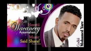 Wacaneey Ayaamahan By Mohamed Yare [upl. by Thorn224]