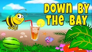 Down by the Bay with Lyrics  Nursery Rhymes  Children’s Songs by The Learning Station [upl. by Nnylarac]